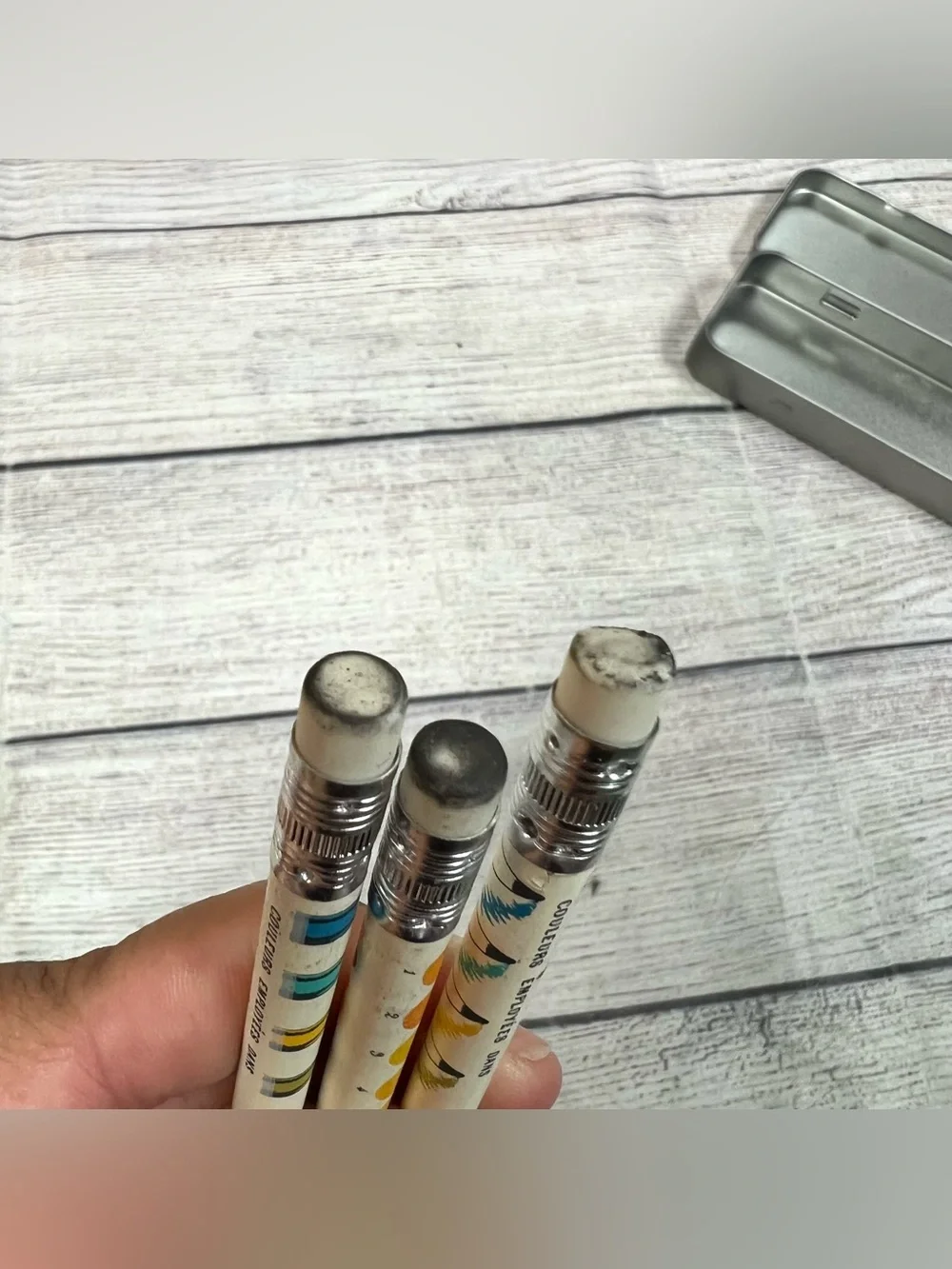 Cavallini Papers & Co Color Wheel Pencil Set of 3 Art Drawing